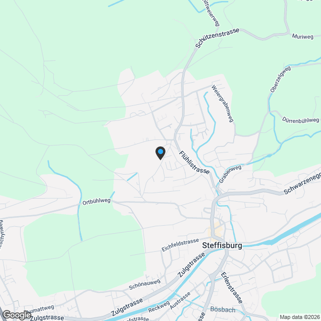 Panoramablick – Neubauprojekt in Steffisburg - Karte