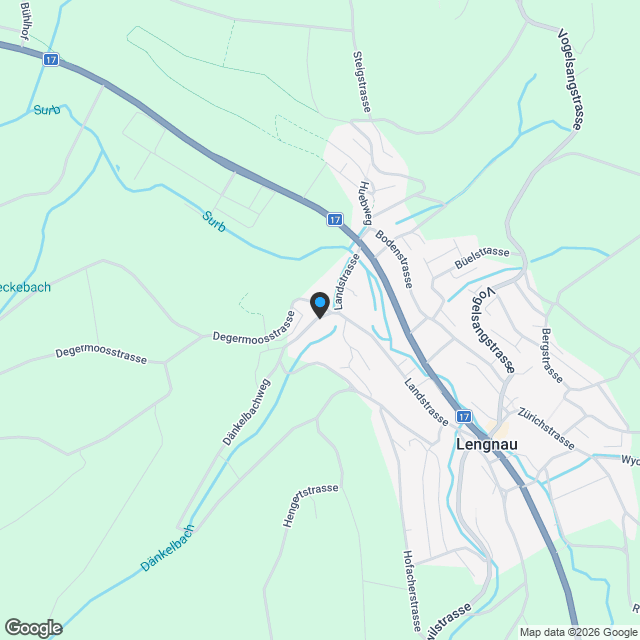 Dänkelbachweg 3 & 5 - Ihr Wohn-Ensemble in Lengnau - Karte