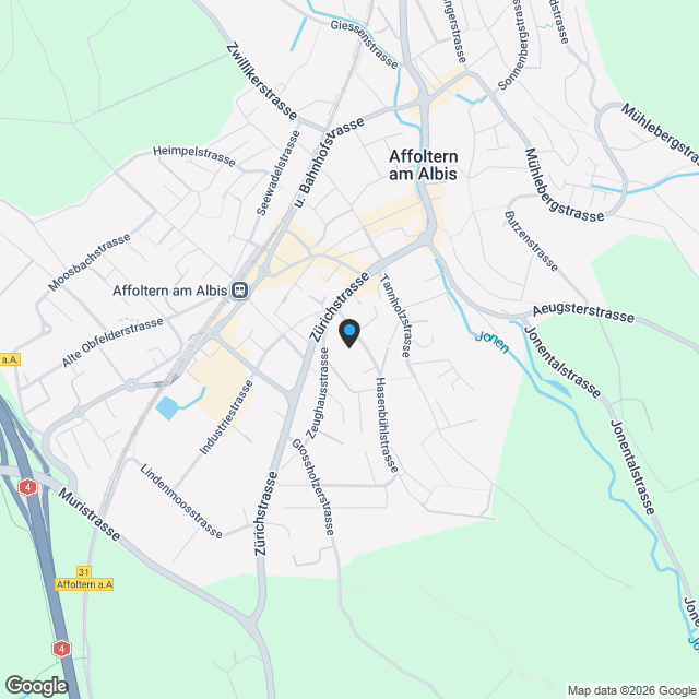 Eine Wohnung zum Verlieben - letzte Gelegenheit - Albisgärtli, Affoltern am Albis - Karte