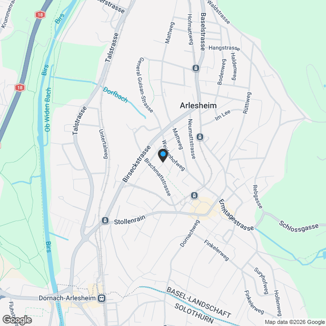 Die perfekte Gartenwohnung im besten Dorf der Schweiz - Karte