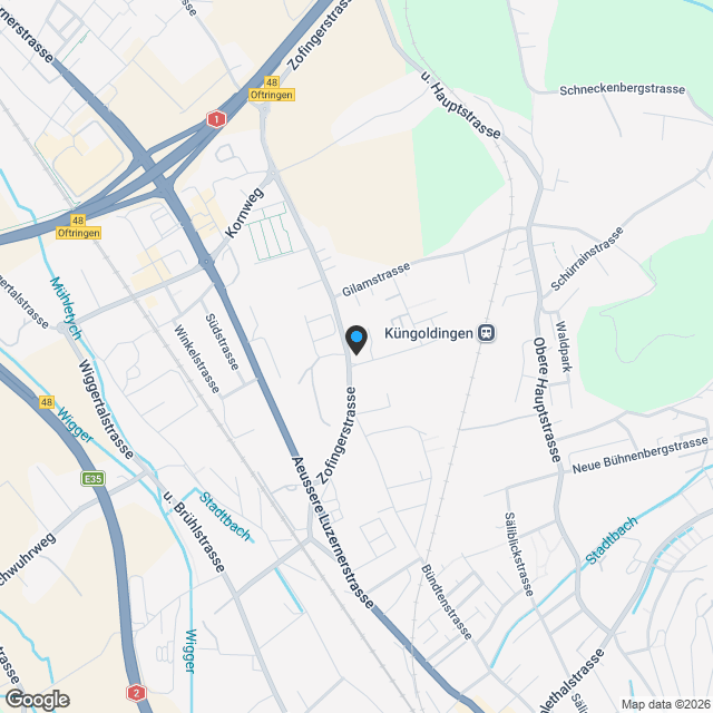 Wohnen mit Gartengefühl - Familienfreundliche 4.5-Zimmer-Wohnung - Karte