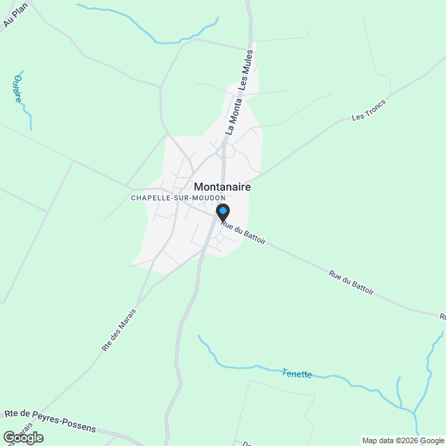 Dernière villa disponible – Projet neuf à Chapelle-sur-Moudon - Karte