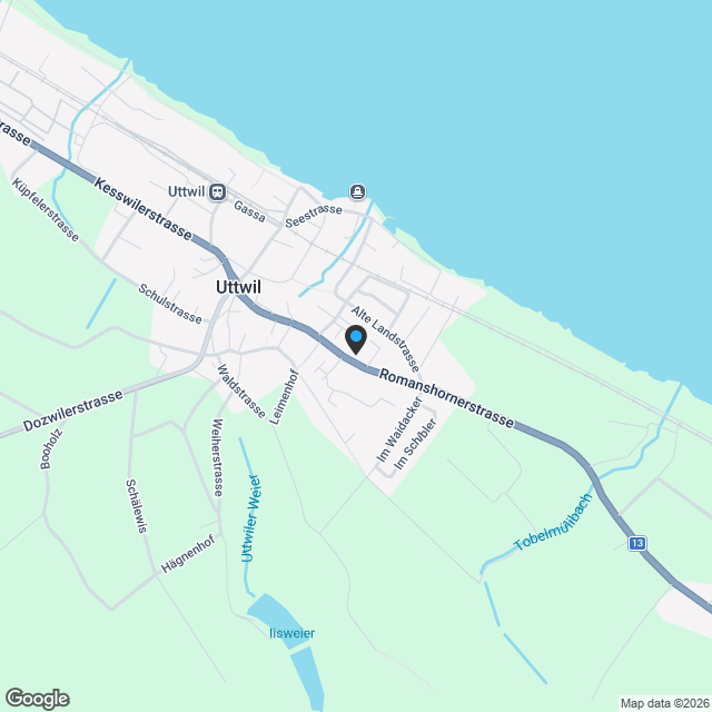 2.5-Zimmerwohnungen mit Sitzplatz in Seenähe - Karte