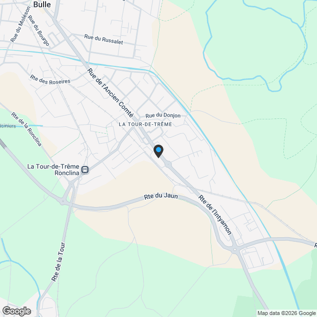3.5 de standing, au pied du Moléson, proche du centre de Bulle - Karte