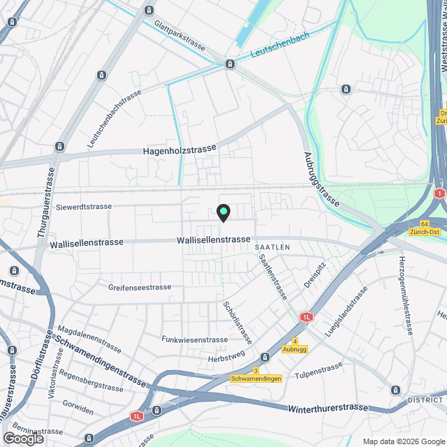3.5 Zimmerwohnung in Zürich - Karte