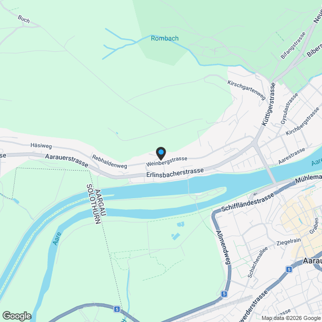 3.5 Zimmerwohnung 1.2 | Residenz Zentaur, Aarau - Karte