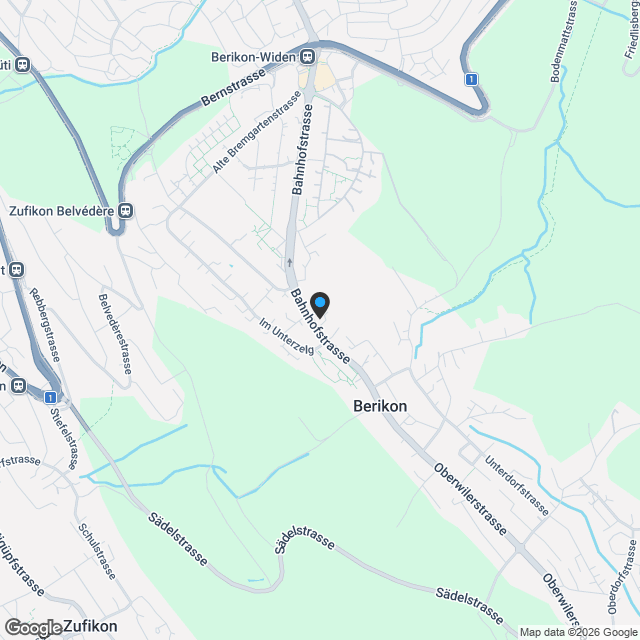 Moderne 4.5-Zimmer-Wohnung mit 150 m2 Gartenanteil - Karte