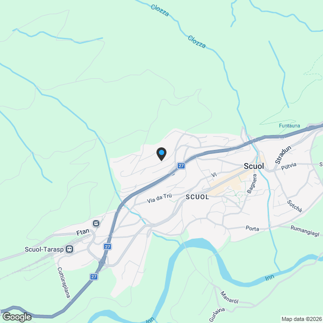 Exklusives Neubau-EFH mit Panorama in Scuol – Erstwohnsitz in Top-Hang - Karte