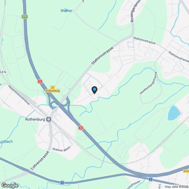 Baubewilligung vorhanden | rund 2'900 m² Nutzfläche | 48 Parkplätze - Karte