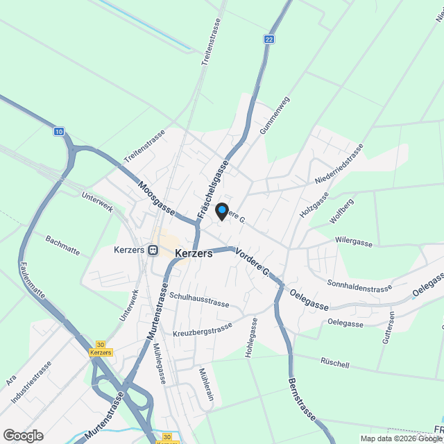 Charmante 4.5-Zimmer-Wohnung im 1. OG eines Zweifamilienhaus - Karte