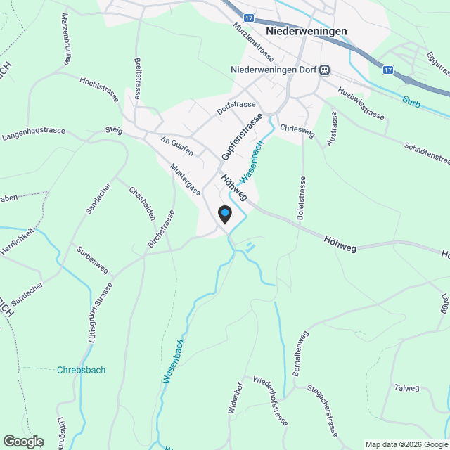 Wasenbach - Ihr Zuhause im Grünen - Karte
