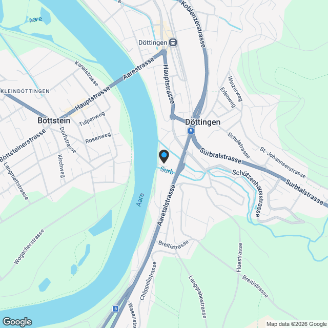 Müligasse Döttingen - Wohnkomfort und Natur im Einklang - Karte