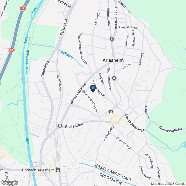 Die perfekte Gartenwohnung im besten Dorf der Schweiz - Karte