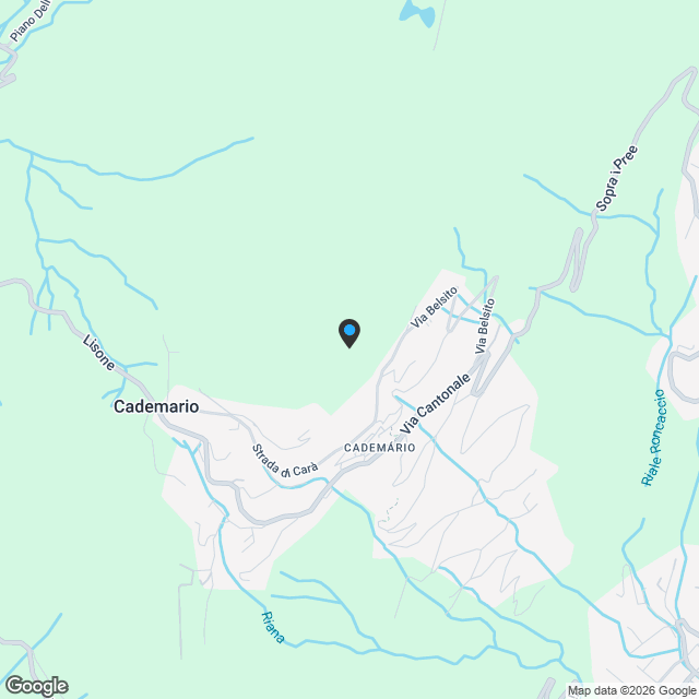 Wohnung - Cademario - Karte