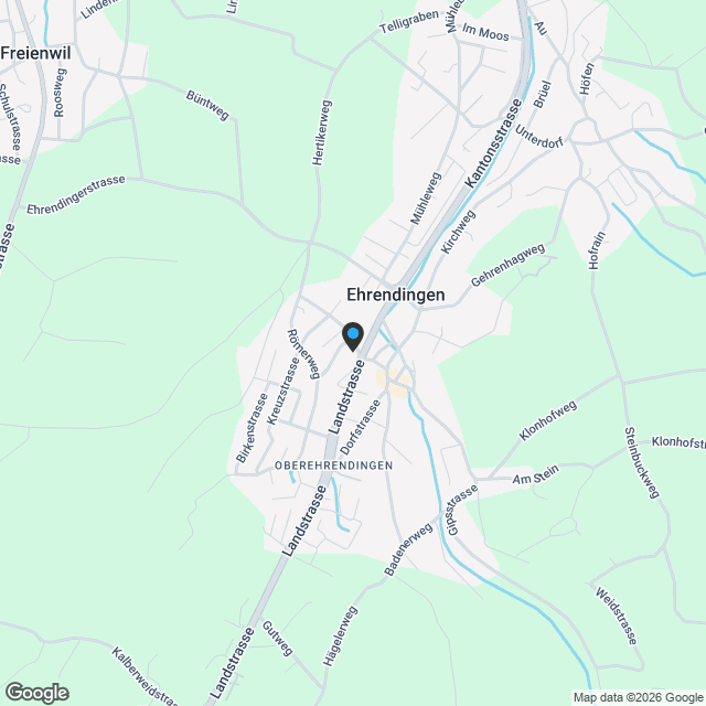 Landstrasse 43 - Ihre Wohnresidenz in Ehrendingen - Karte