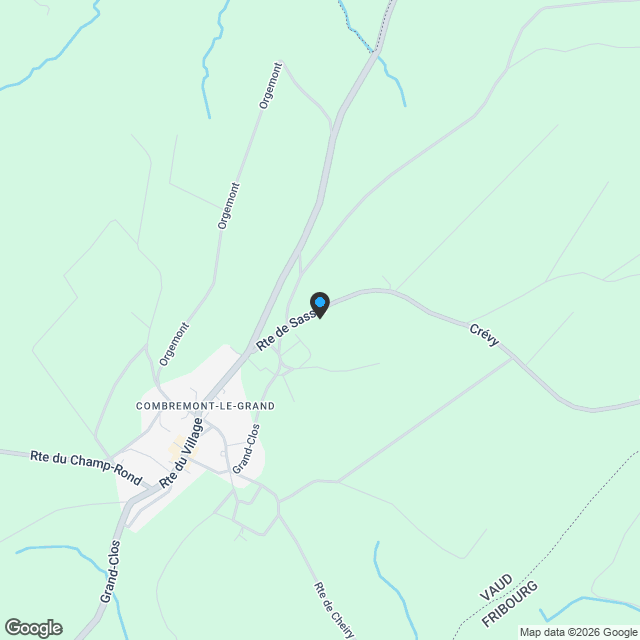 LES VILLAS DU GRAND PRÉ  Villa mitoyenne de 4.5 pièces - Lot C1 - Karte