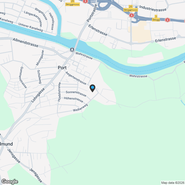 Exklusive 3.5 Zimmerwohnung - Karte