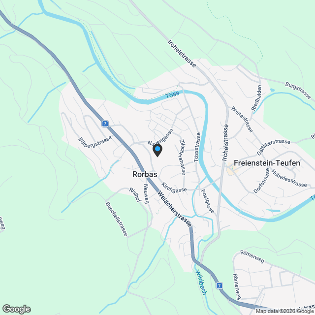 4 ½ Zi-Wohnungen Nauengasse, Rorbas - Karte