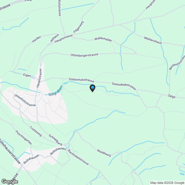 Einfamilienhäuser und Villen am Ottoberg - Karte