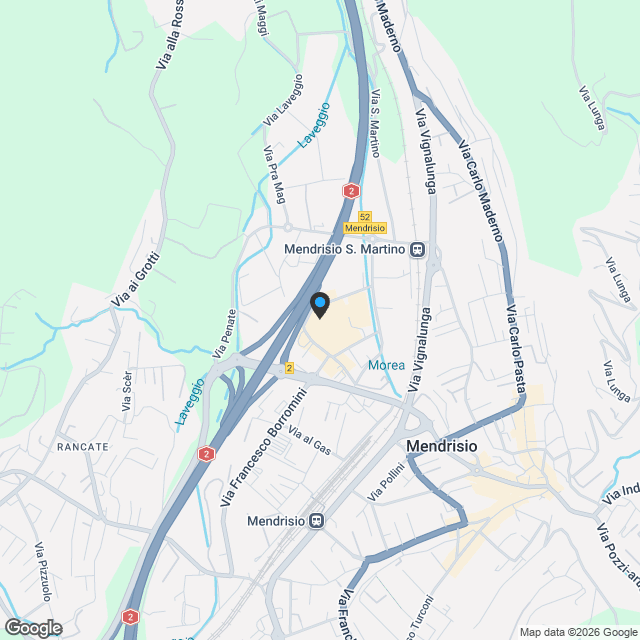 2678_Mendrisio, appartamento 3.5 loc. ristrutturato nel cuore del cent - Karte