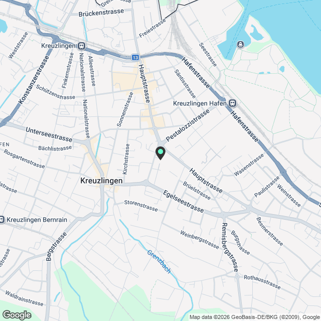 BÄREN Kreuzlingen - leben in der Stadt - Karte