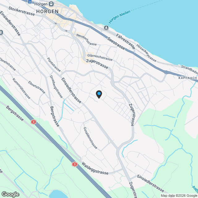 Modernes 5.5-Zimmer-Doppeleinfamilienhaus in Horgen – Neubau 2026 - Karte