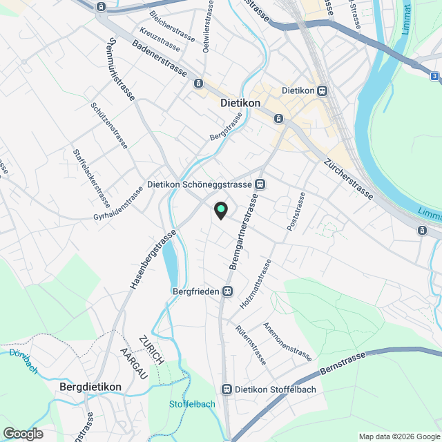 3.5-Zimmer-Neubau-Wohnung in Dietikon - Karte