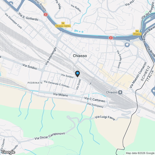 Chiasso : 2.5 locali al PT - Moderno con terrazzo - Karte