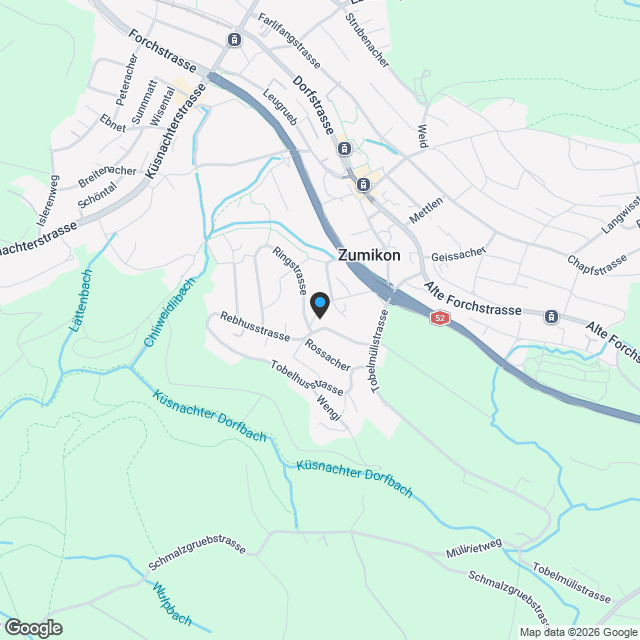 REBHUS – Eigentumswohnungen in Zumikon - Karte