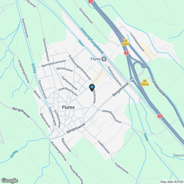 280m² Gewerberaum im Rohbau – individuell ausbaubar - Karte