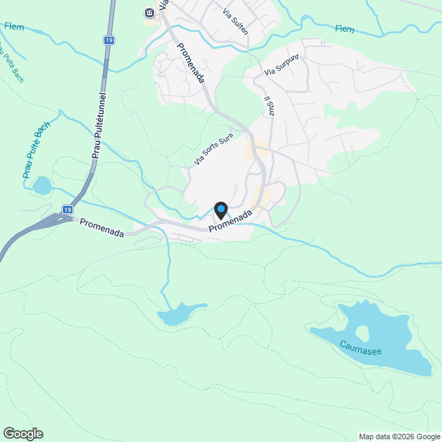 Exklusive 5.5-Zimmer-Neubauwohnung mit Weitsicht in Flims - Karte