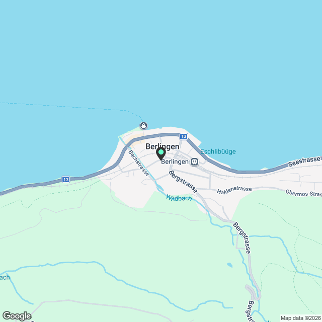 2 ½ Zimmer-Wohnung im malerischen Berlingen am Untersee - Karte