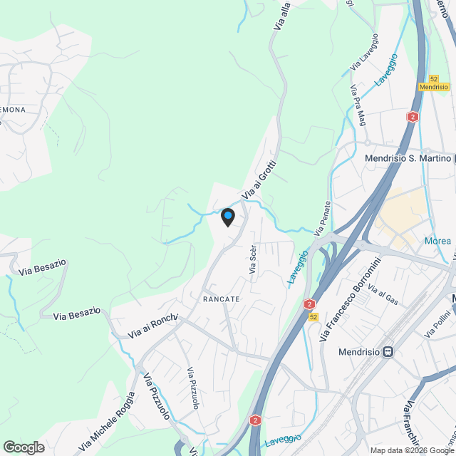 Exklusive 3.5-Zimmer-Wohnung mit Spa und Hallenbad in neuer Residenz - Karte