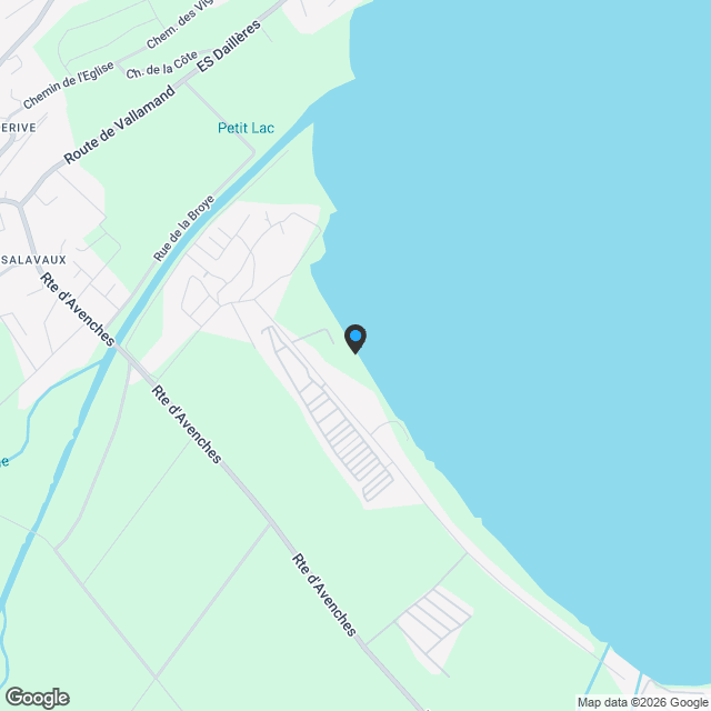 Bellerive – Quatre villas contemporaines avec vue panoramique sur le lac de Morat - Karte