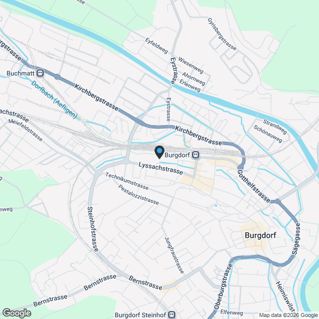 Eigentumswohnungen Aebiguet am Bach - Ein Zuhause das verbindet - Karte