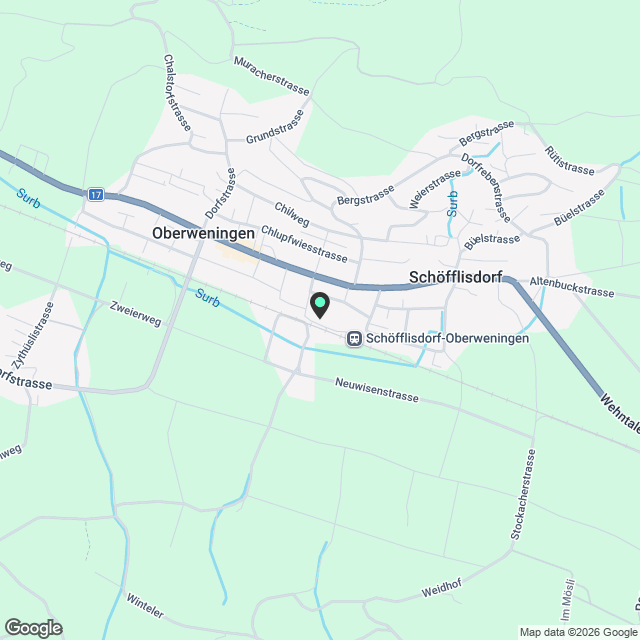 Topmorderne 2.5-Zimmerwohnung in Schöfflisdorf - Karte