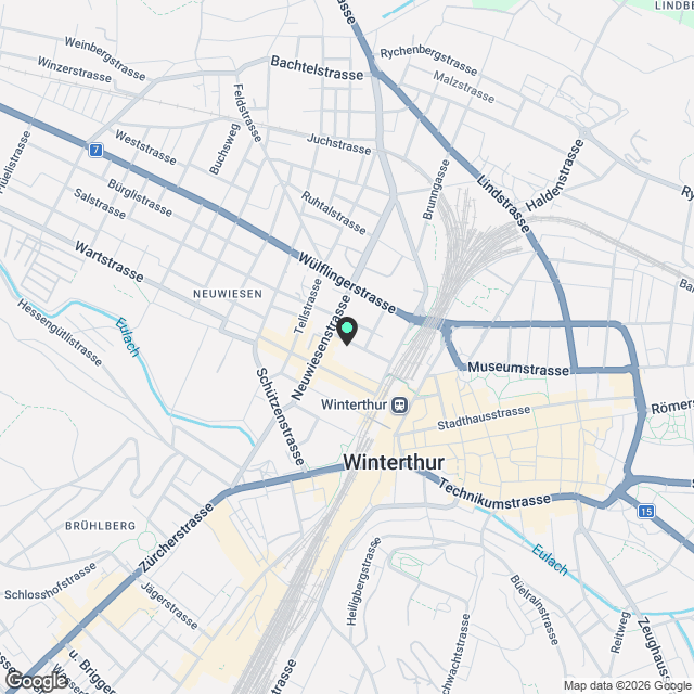 Erstvermietung "K15" - Winterthur - Karte