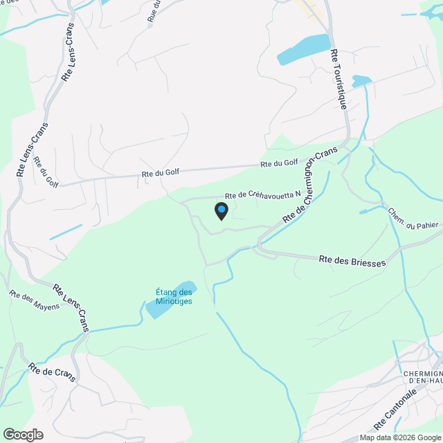 Chalet neuf en résidence principale avec situation exceptionnelle - Karte