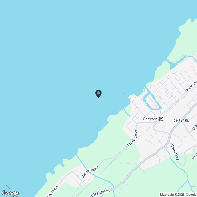 Die Insel Cheyres Eine Lebenskunst zwischen See und Natur - Karte