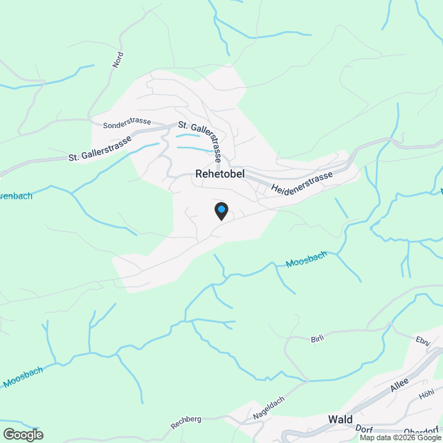 Kernsanierter Wohntraum in Rehetobel - Karte