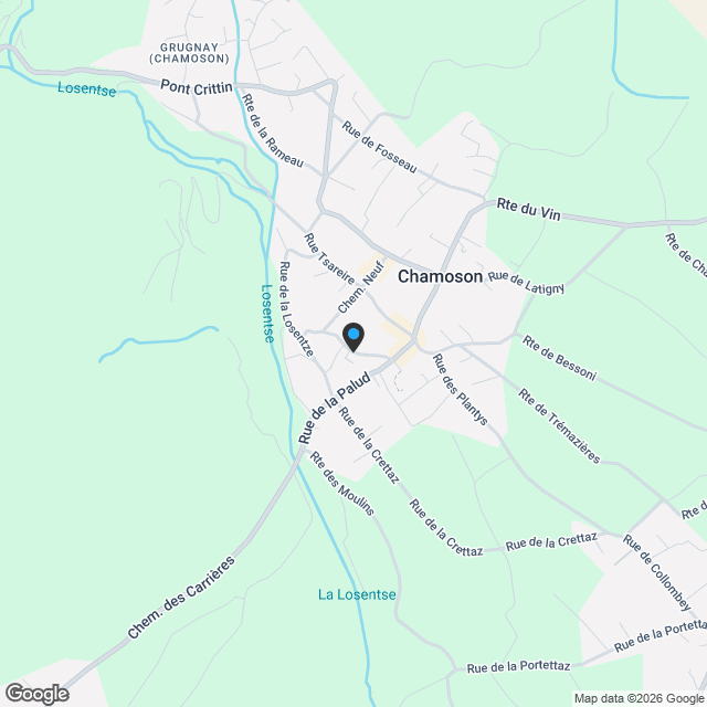 Nouvelle construction à Chamoson - Lot A25 - 3.5 pièces au 1er étage - Karte