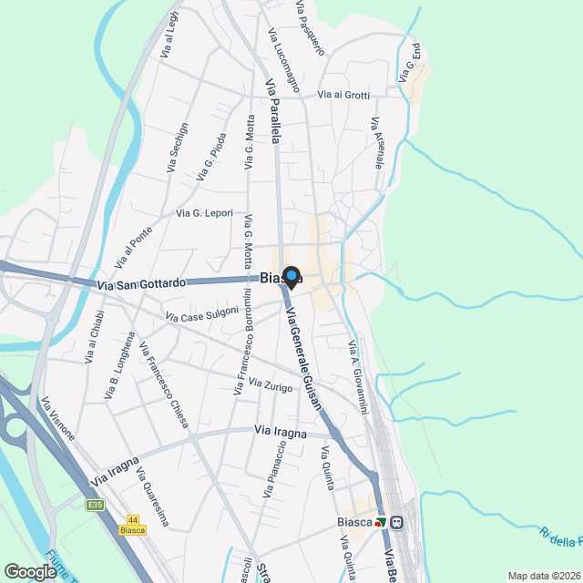 Biasca - Nuovo appartamento 3.5 locali in moderna residenza - Karte
