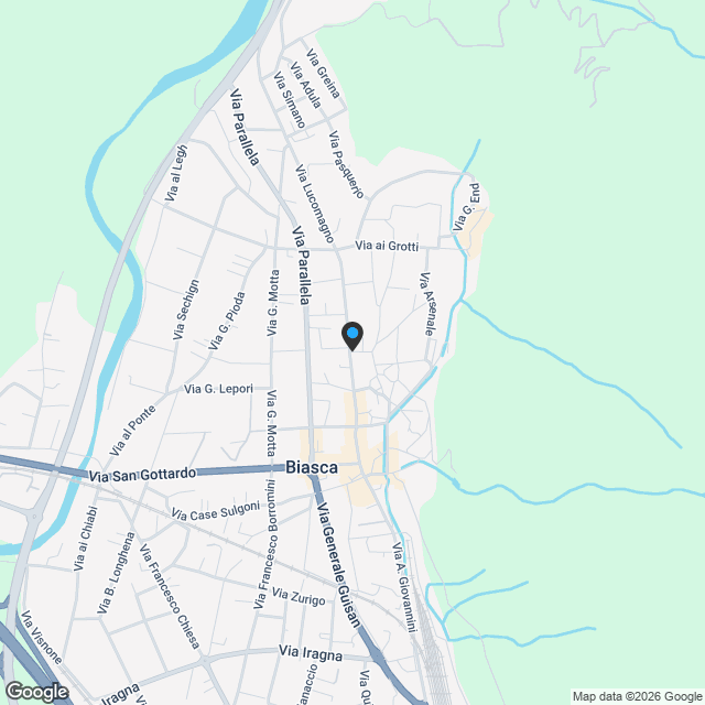NUOVI 3.5 LOCALI IN CENTRO A BIASCA - Karte