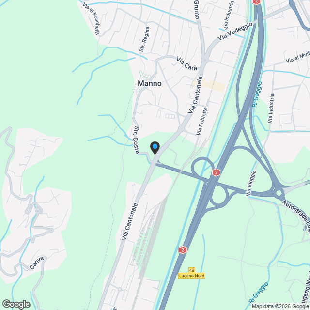 NUOVI APPARTAMENTI 5.5 LOCALI DUPLEX A MANNO - Karte