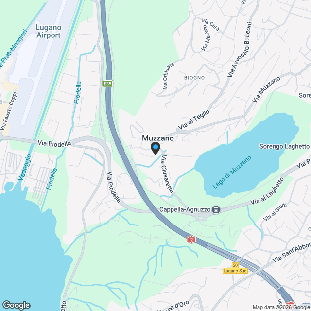 Muzzano, 3.5 locali, nuova costruzione. Residenza Green Horse. - Karte
