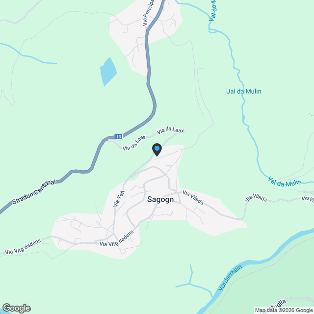 Hochwertiger Neubau in Sagogn - wenige Minuten von Flims/Laax/Falera - Karte