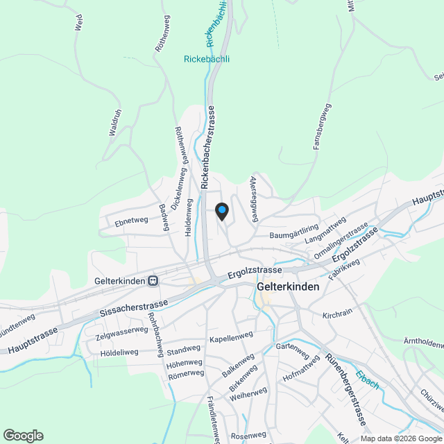 Top-Dachwohnung mit atemberaubender Panoramasicht - Karte