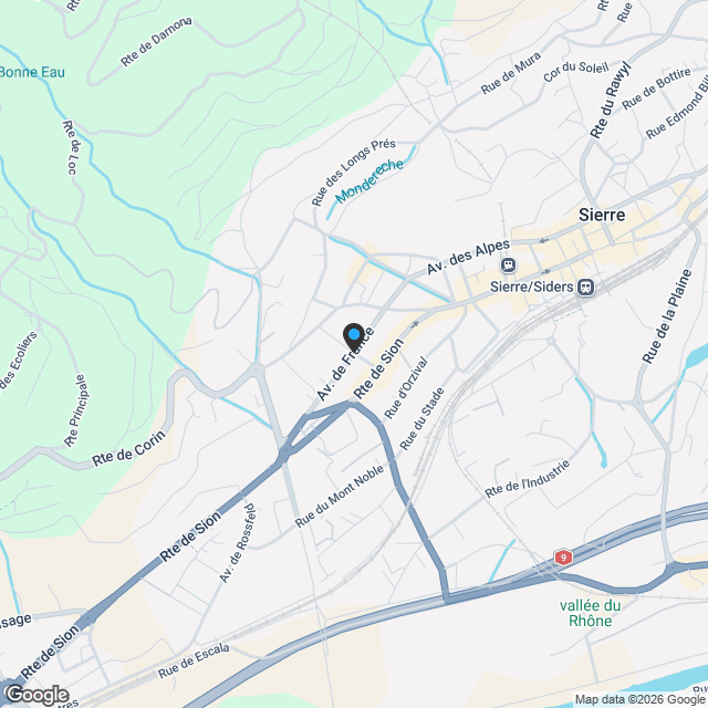 REVALIS ouvre ses portes à Sierre - Karte