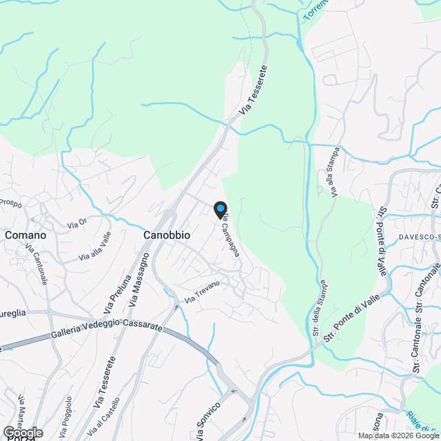 CANOBBIO - 4.5 LOCALI, FINITURE DI QUALITÀ, TERRAZZA VISTA LAGO E G... - Karte