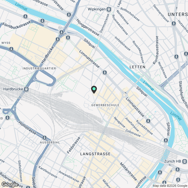 3½ Zimmer-Wohnung in Zürich - Kreis 5, möbliert, auf Zeit - Karte